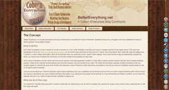 Desktop Screenshot of bettereverything.net